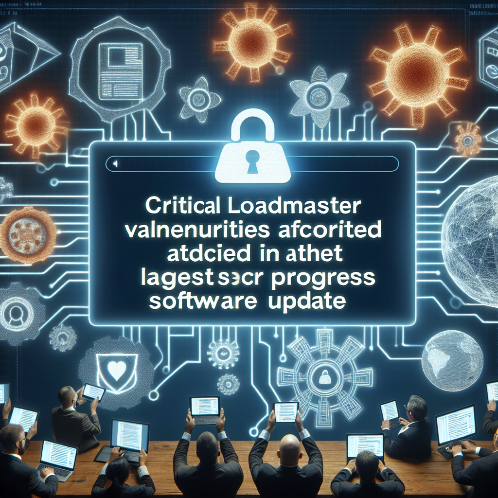 Critical LoadMaster Vulnerabilities Addressed in Latest Progress Software Update