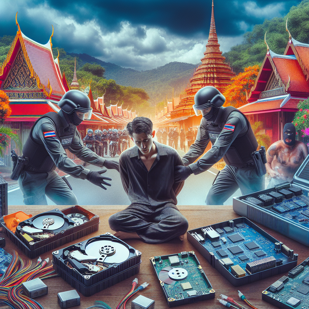 Major Data Extortion Criminal Apprehended in Thailand