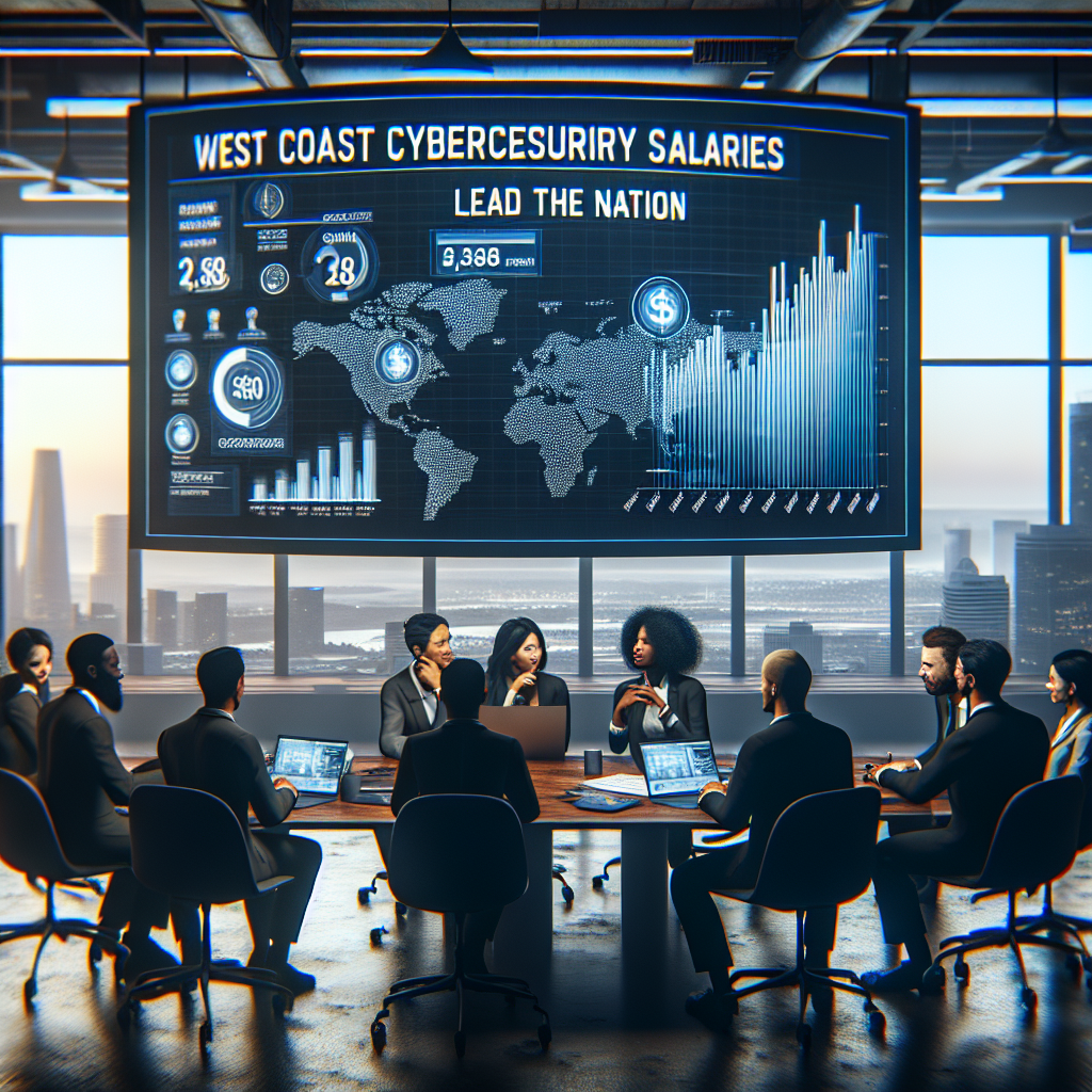 West Coast Cybersecurity Salaries Lead the Nation