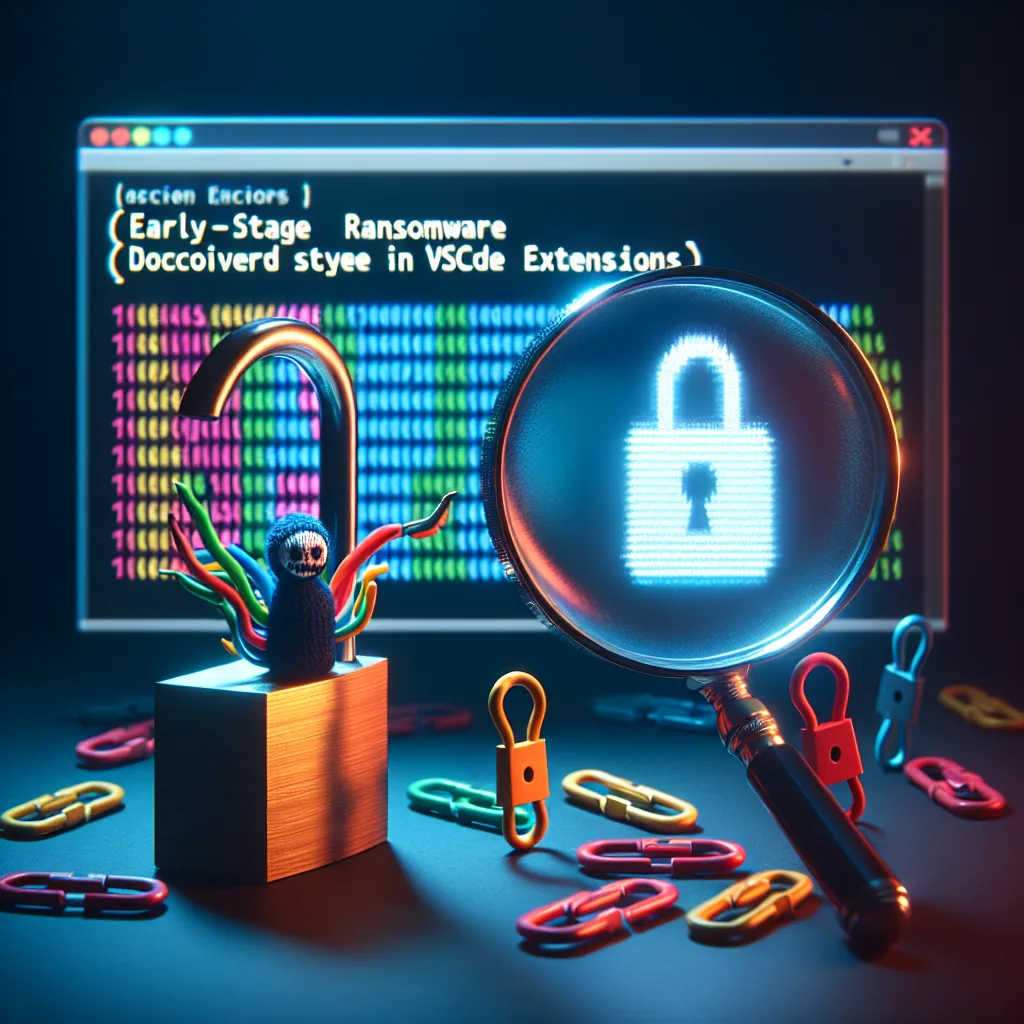 Early-Stage Ransomware Discovered in VSCode Extensions