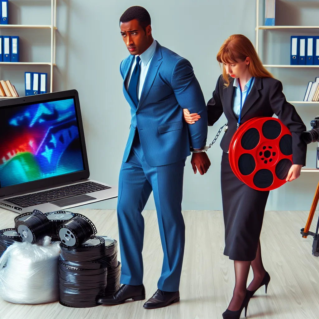 Employee Arrested for Theft of Unreleased Films and Online Distribution