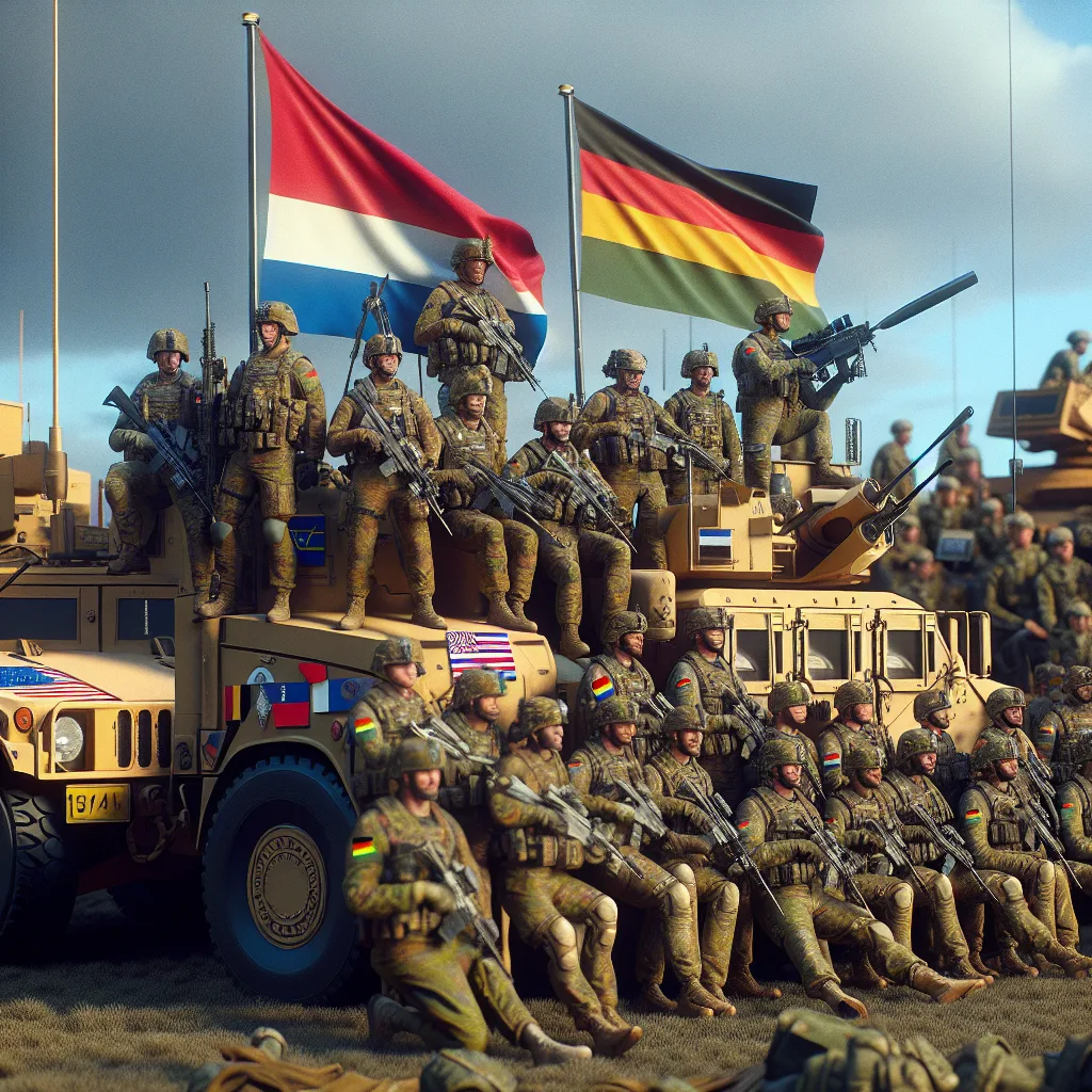 Dutch and German Troops Conduct Major Joint Field Exercise
