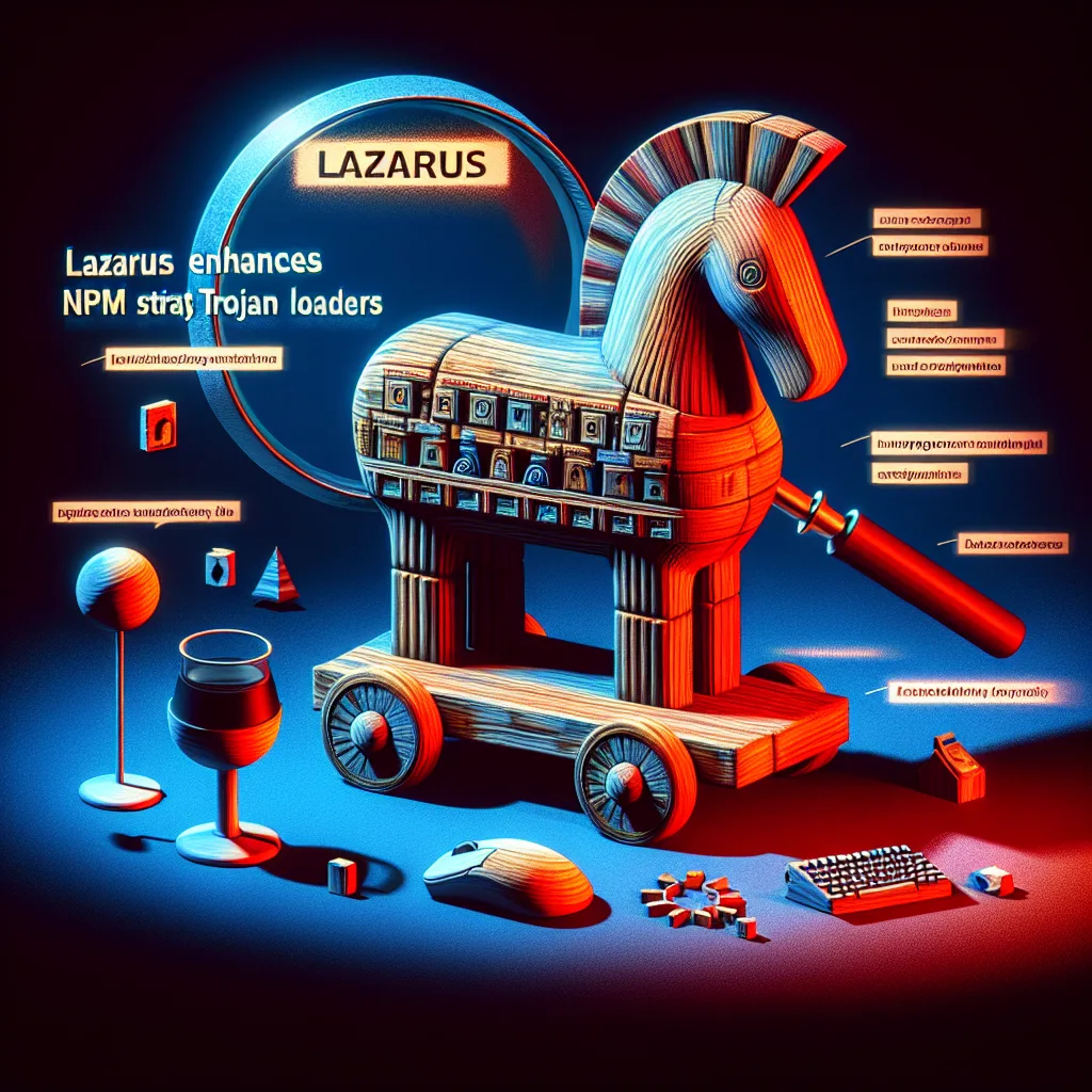 Lazarus Enhances NPM Strategy with Trojan Loaders