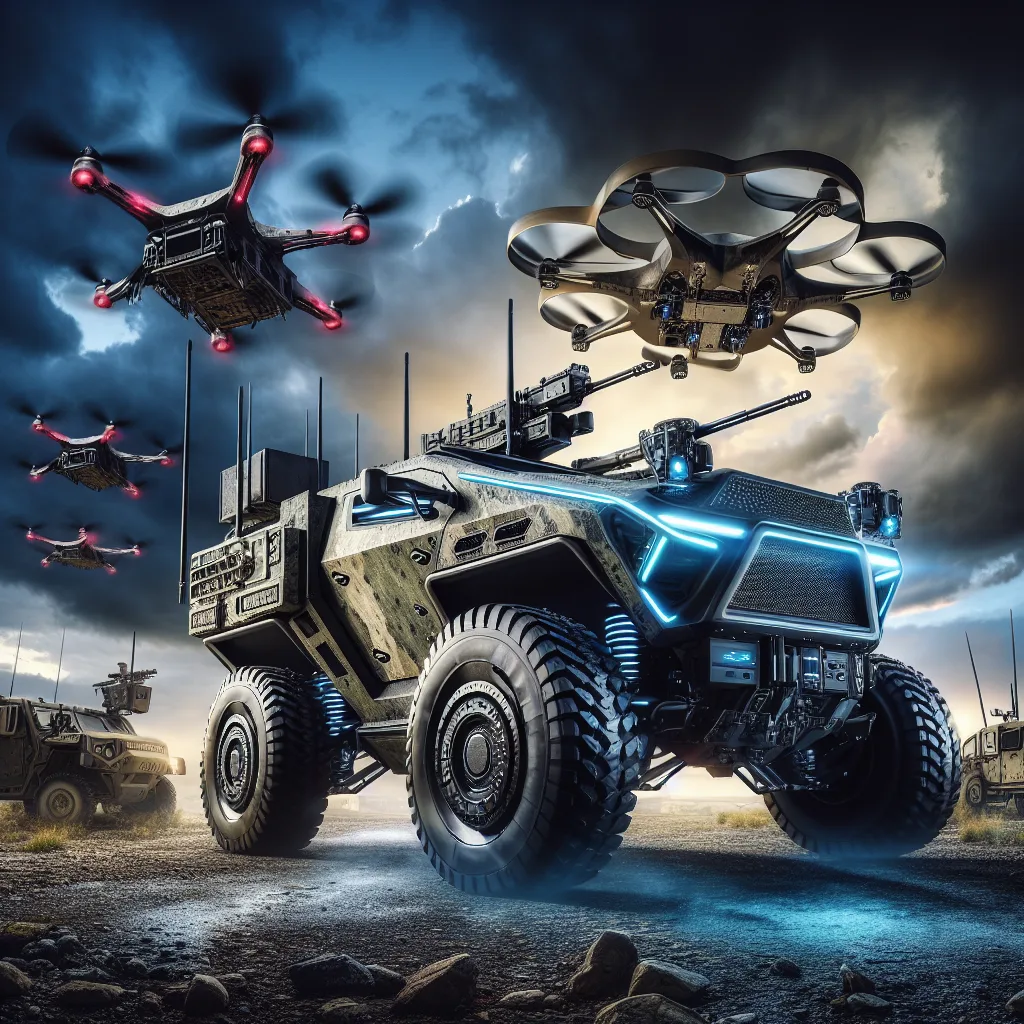 Overland AI Unveils Combat Vehicle Designed for Drone Integration