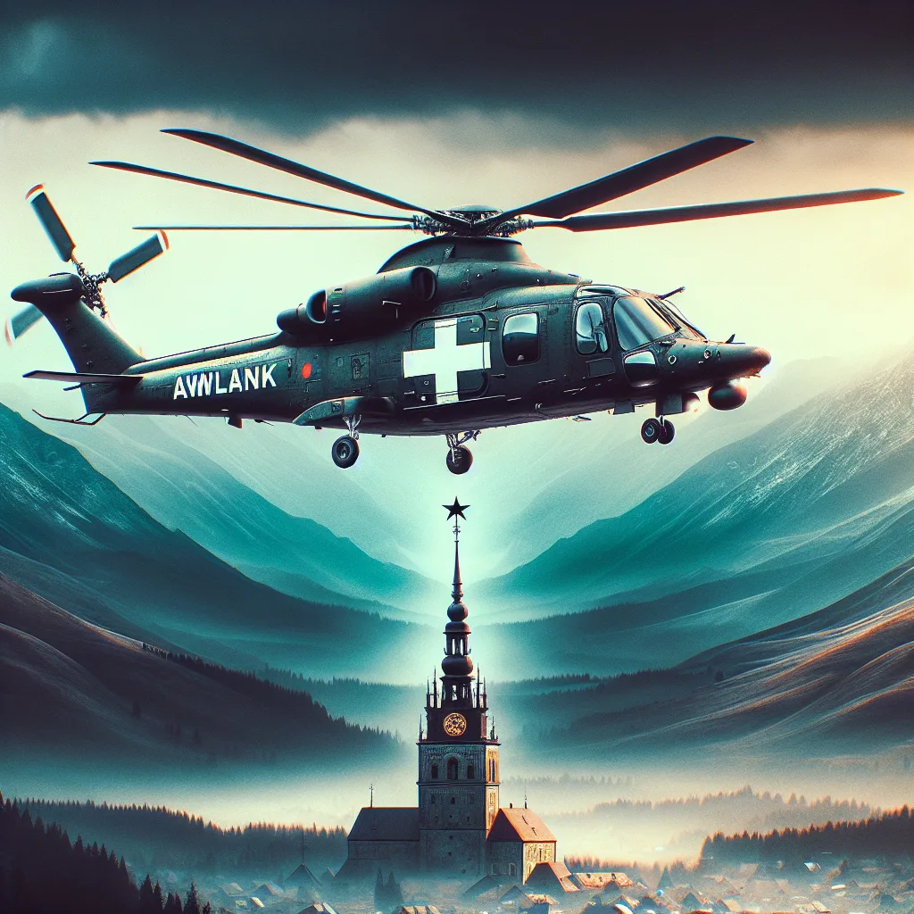 Polish-made AW149 military helicopter takes to the skies