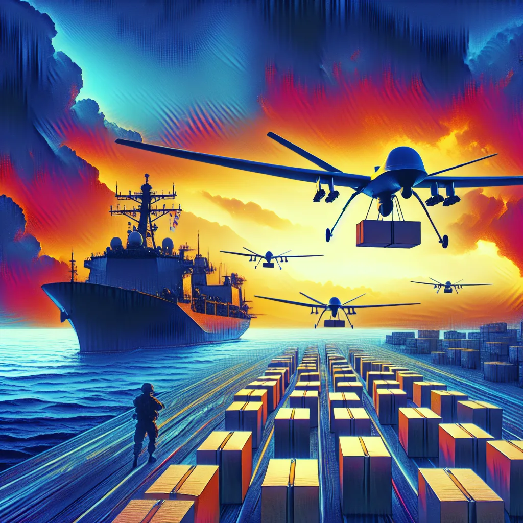 UK Warships to Employ Drones for Resupply Operations