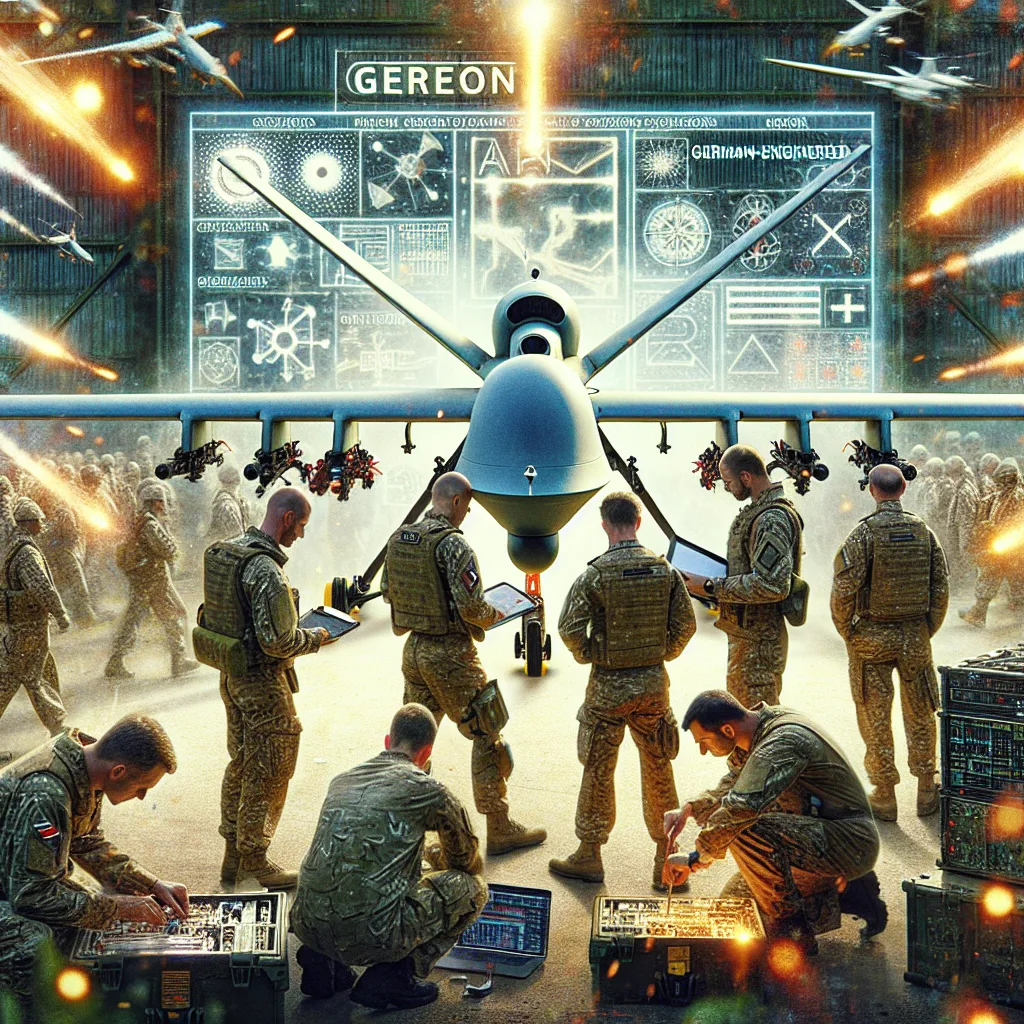 British Army Trials German-Engineered GEREON Drone