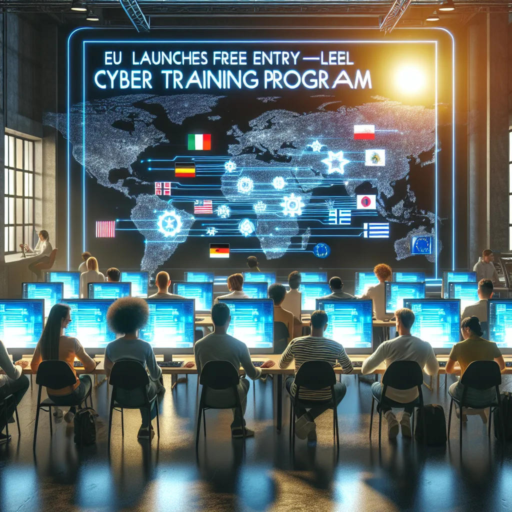 EU Launches Free Entry-Level Cyber Training Program