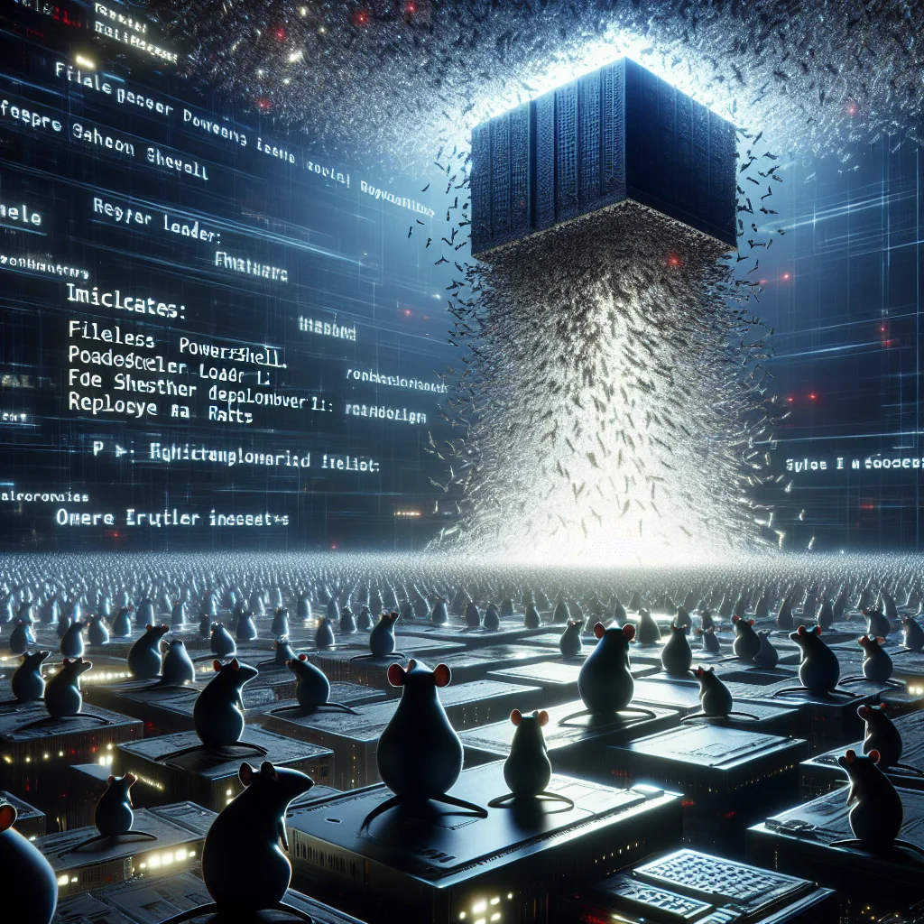 Fileless PowerShell Loader Deploys Remcos RAT