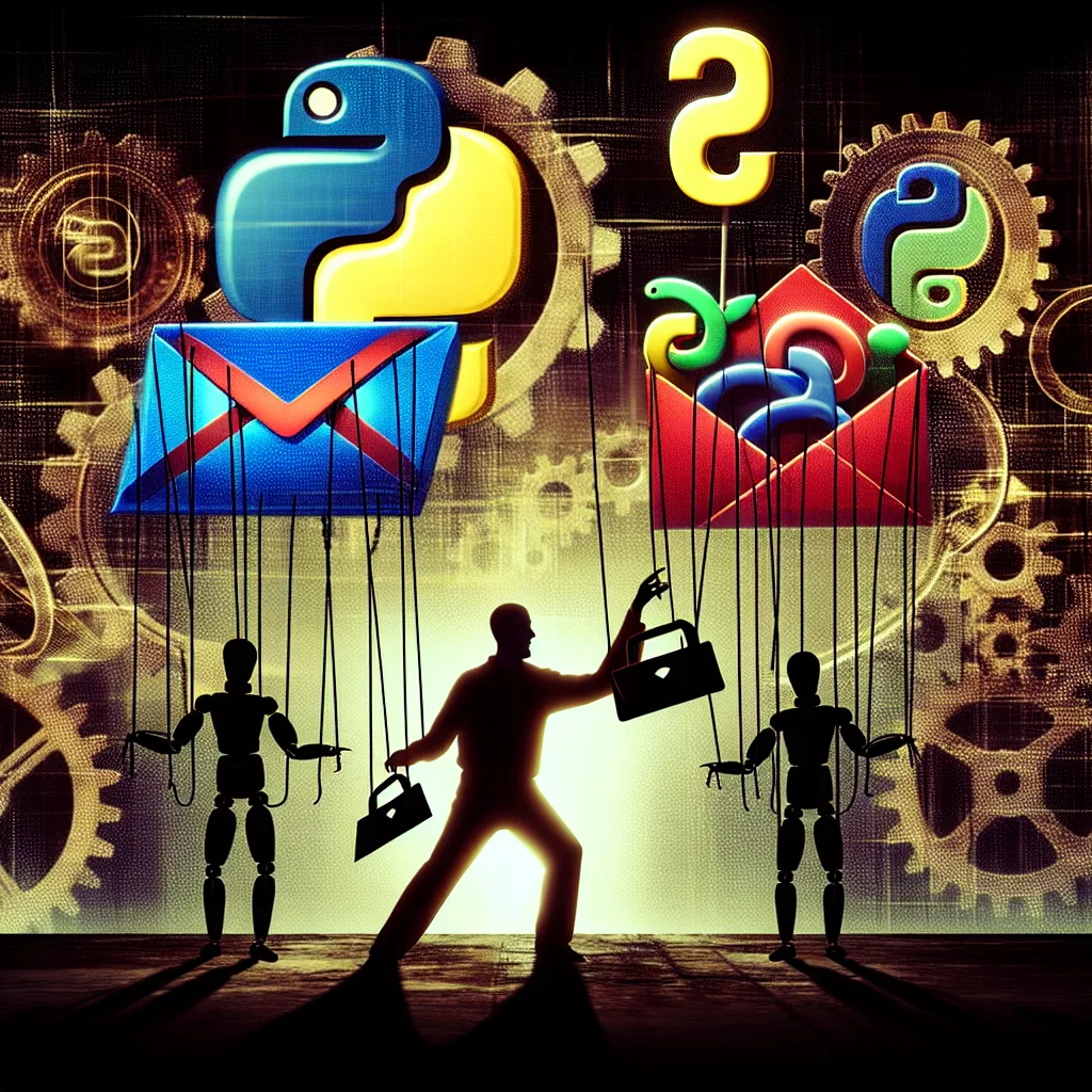 Malicious PyPI packages abuse Gmail, websockets to hijack systems