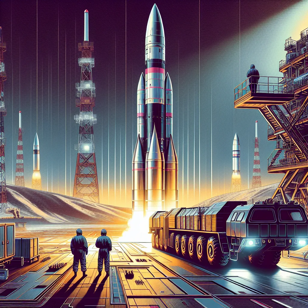 Russia readies launch of long-range ballistic missile