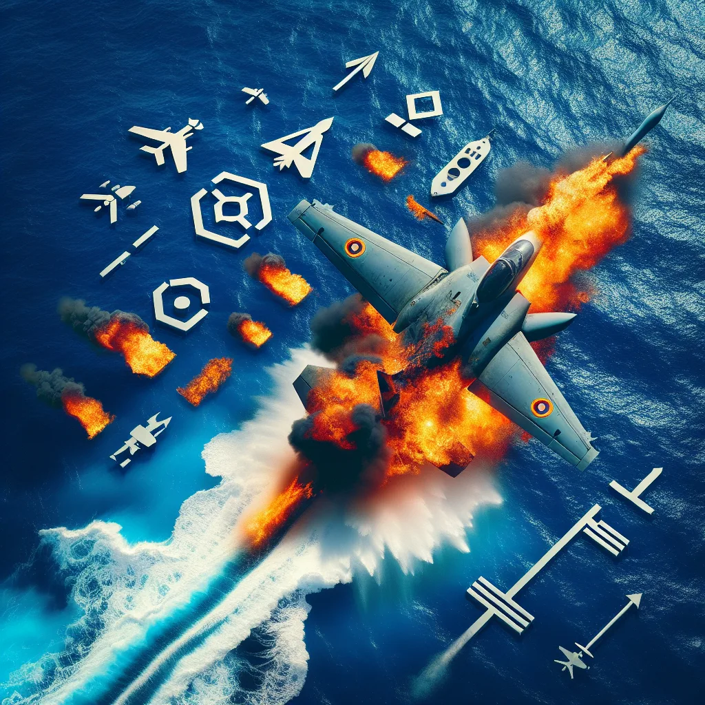 Russian combat jet downed by Ukrainian drone boat