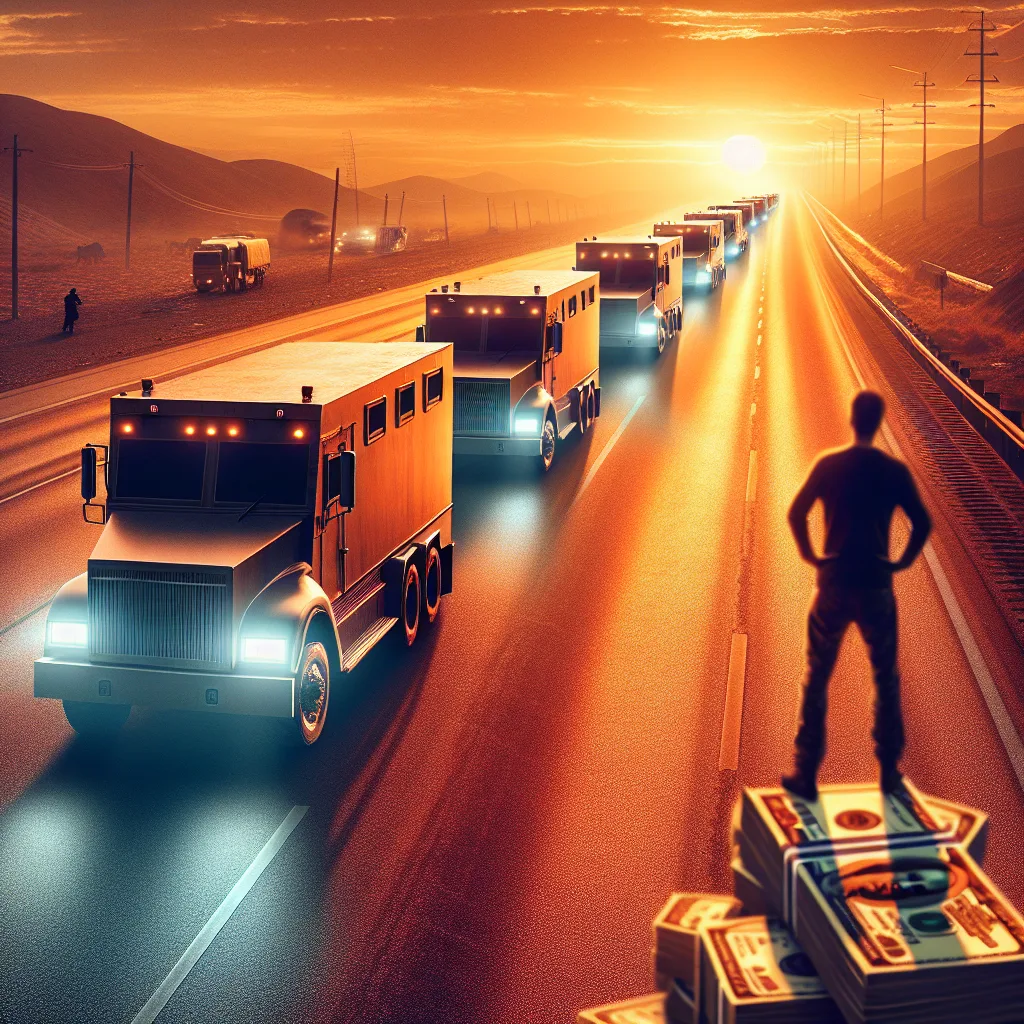 Armored Trucks Allegedly Linked to $190M Crypto Laundering Operation