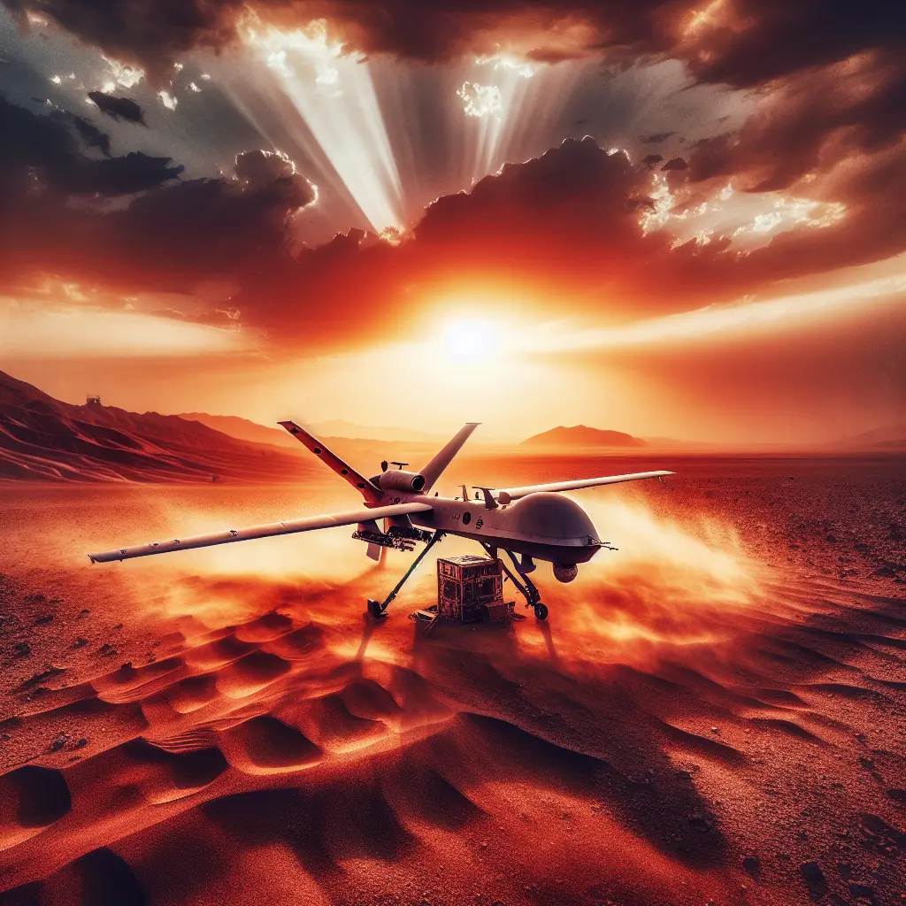 Enigmatic Drone Crash in Iran