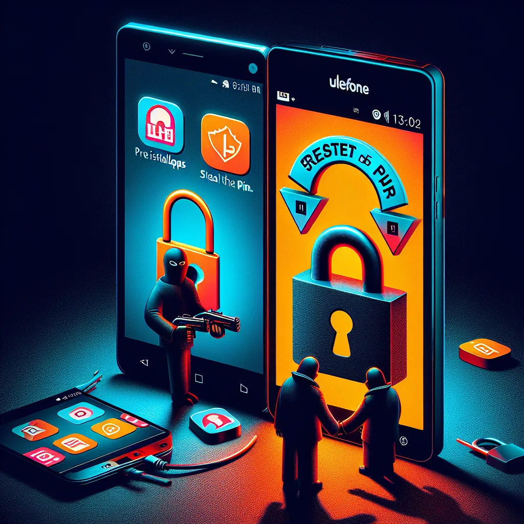 Preinstalled Apps on Ulefone, Krüger&Matz Phones Let Any App Reset Device, Steal PIN