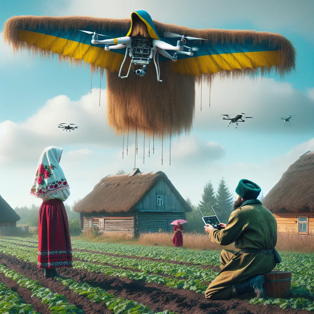 Ukrainian Ingenuity: Concealing Drones