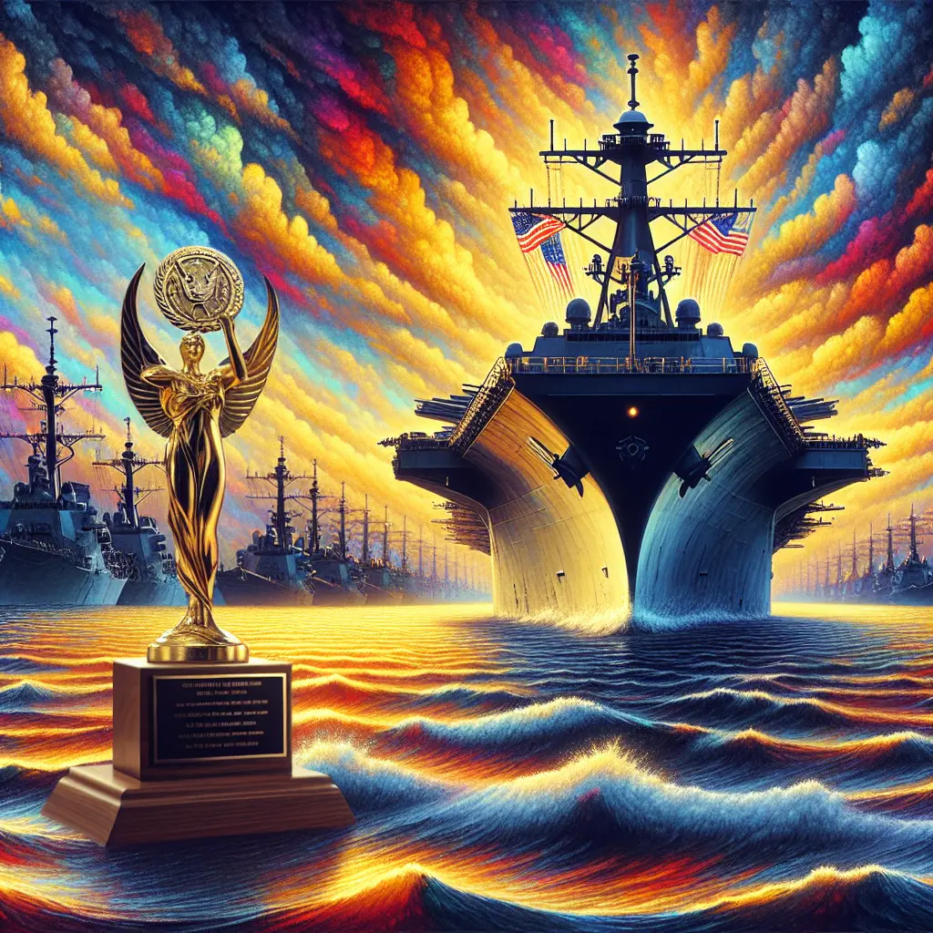 USS Gerald R. Ford Receives Prestigious U.S. Navy Award