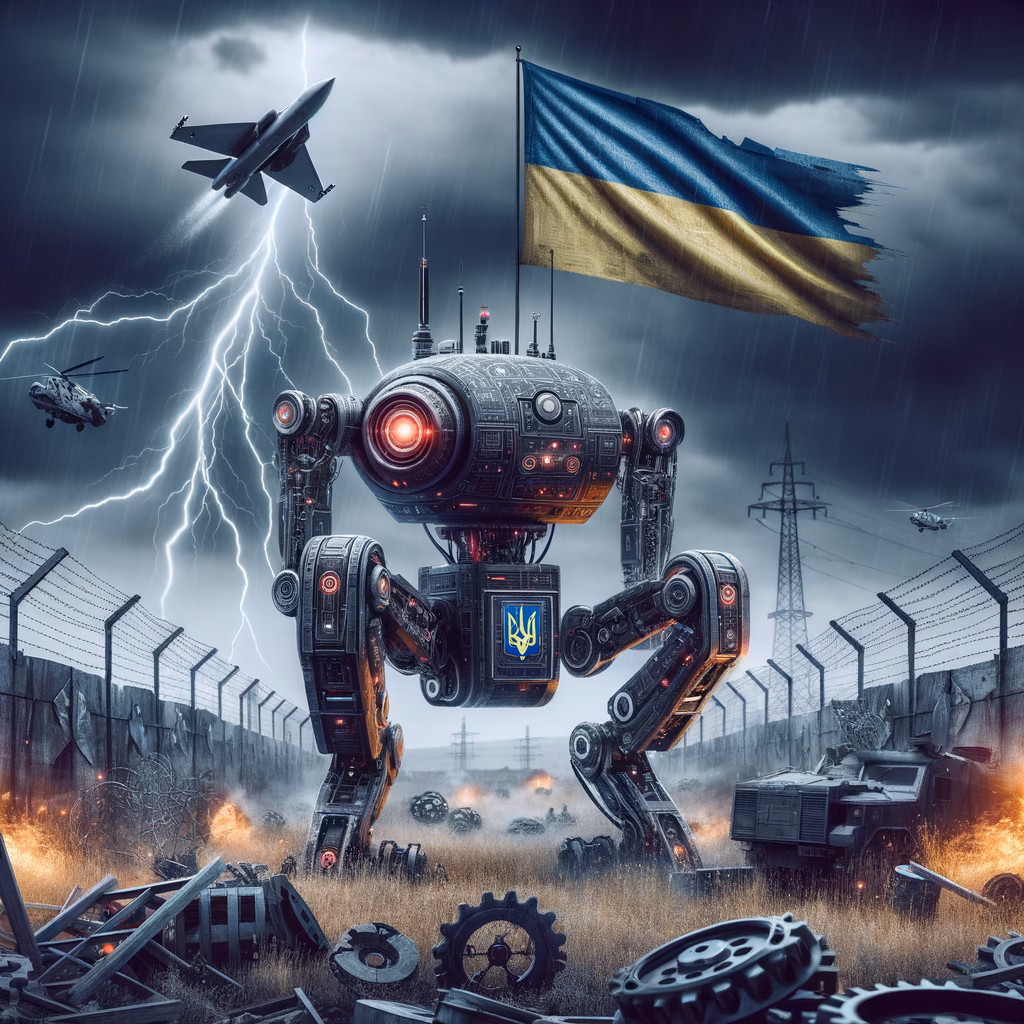 Ukraine Deploys Lyut Combat Robot in Fight Against Russian Forces