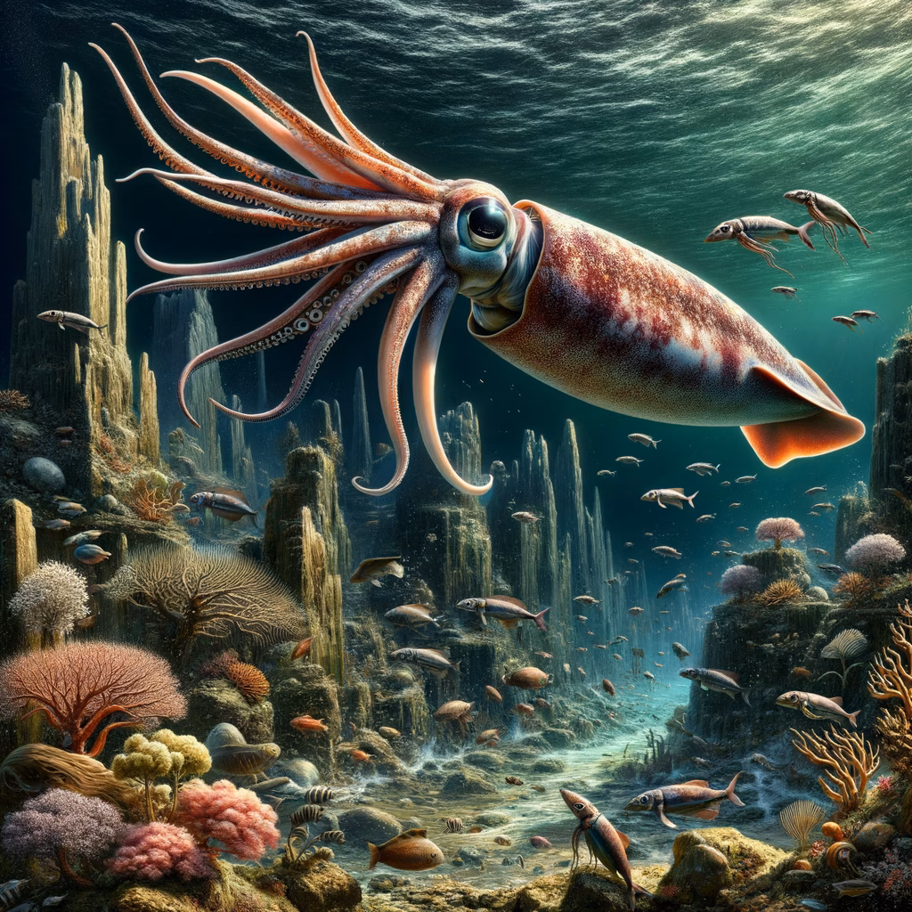 Squid’s Ocean Dominance in the Late Cretaceous Era Explained