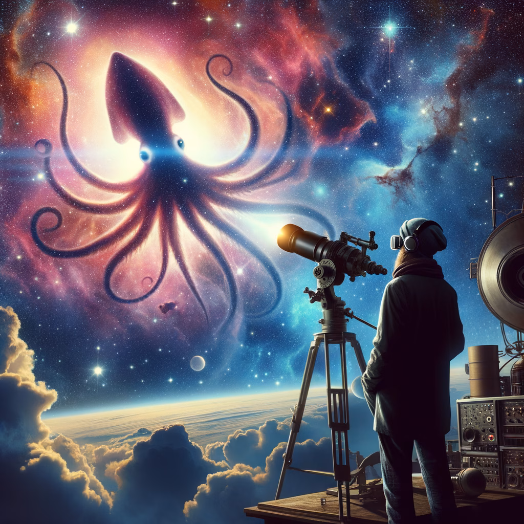 Exploring the Giant Squid Nebula: A Friday Insight