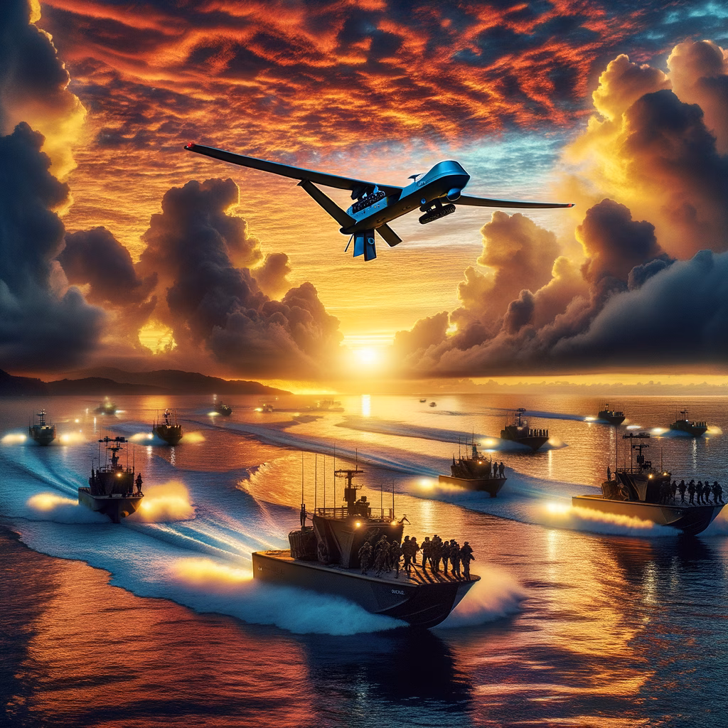 Army Pacific Trials Drone Boats and New Landing Craft
