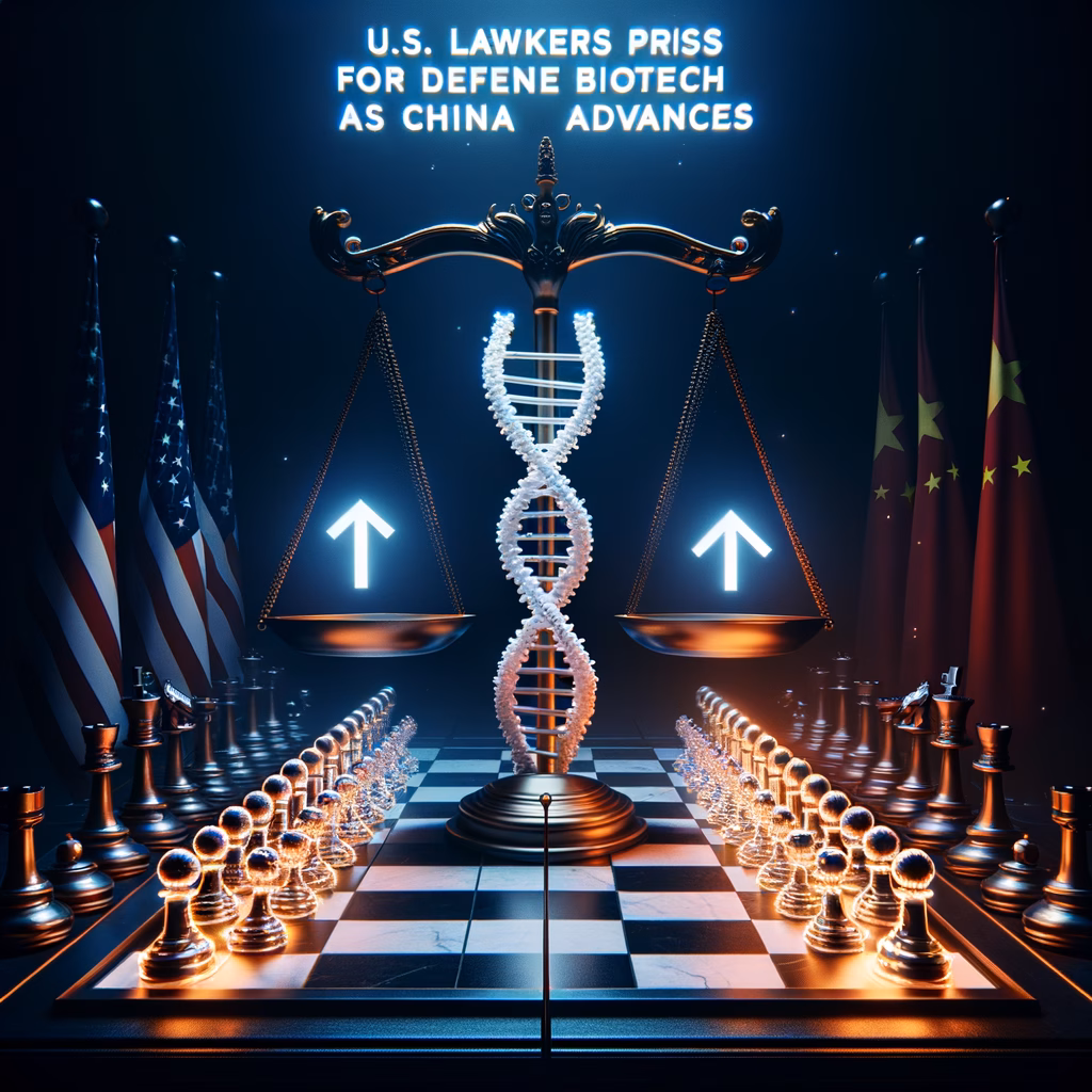 U.S. Lawmakers Press for Defense Biotech as China Advances