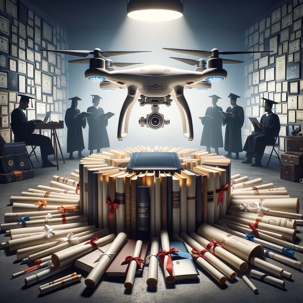 Drones to Diplomas: Exclusive Damning Link to Essay Mill