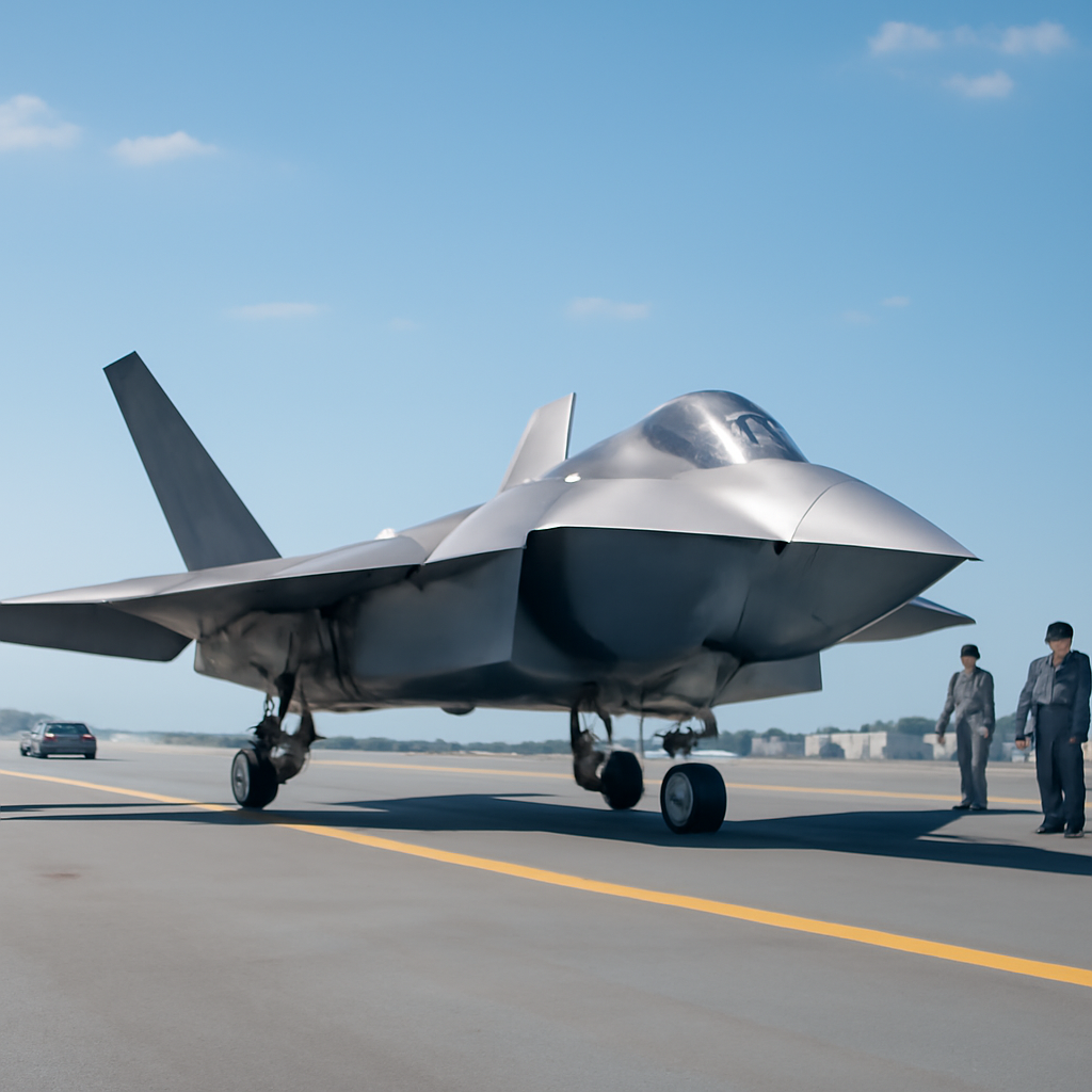China's PLAAF Deploys J-35A Fighter with Elite Unit