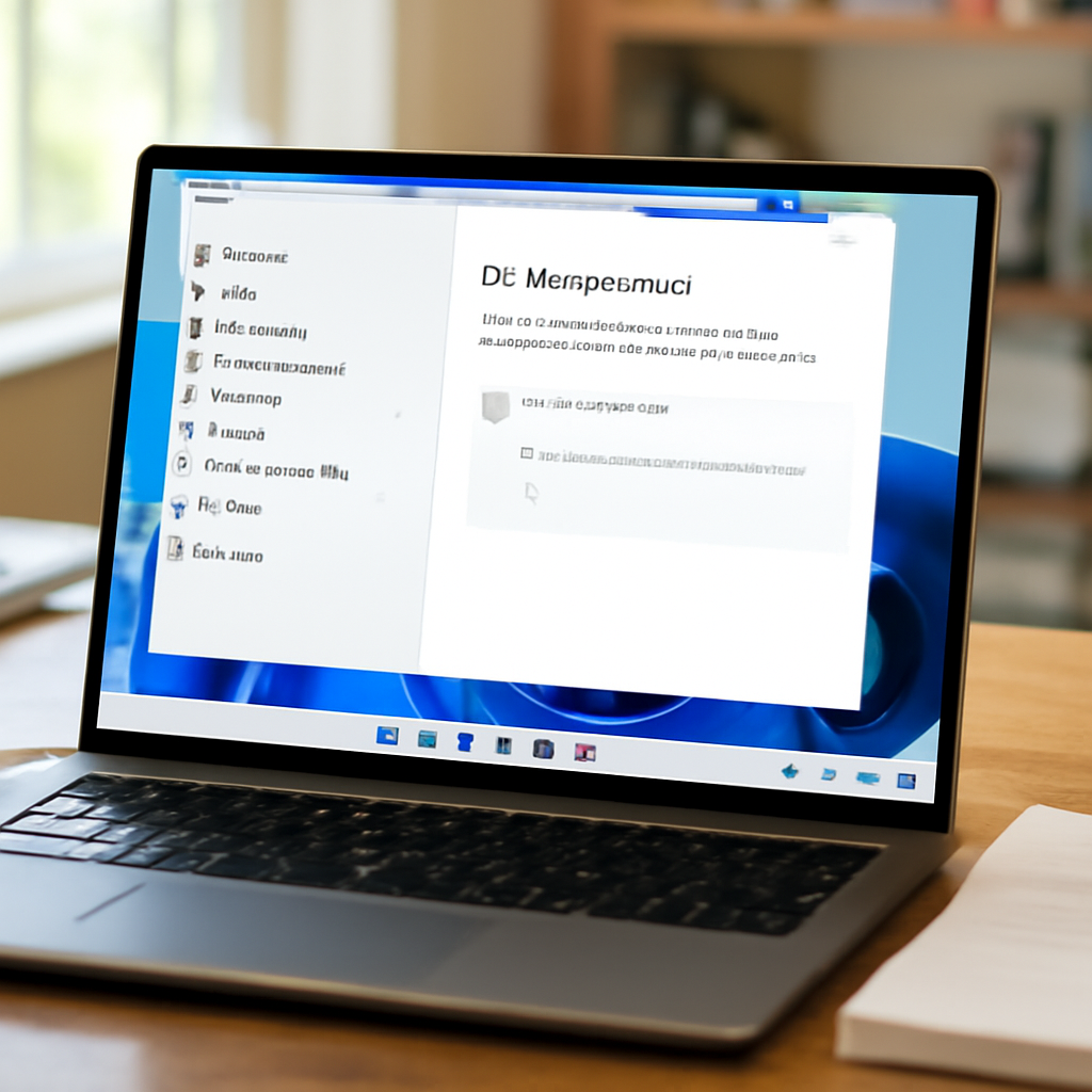 Windows Security app on a laptop with grayed-out Smart App Control option on a cluttered home office desk.