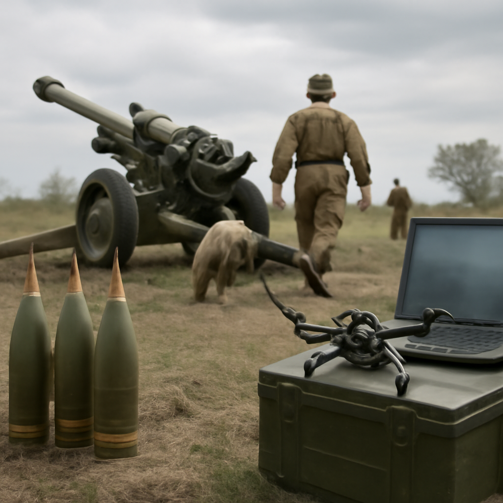 Ukraine Shifts to Unguided Artillery Shells, Redefines Accuracy Paradigm